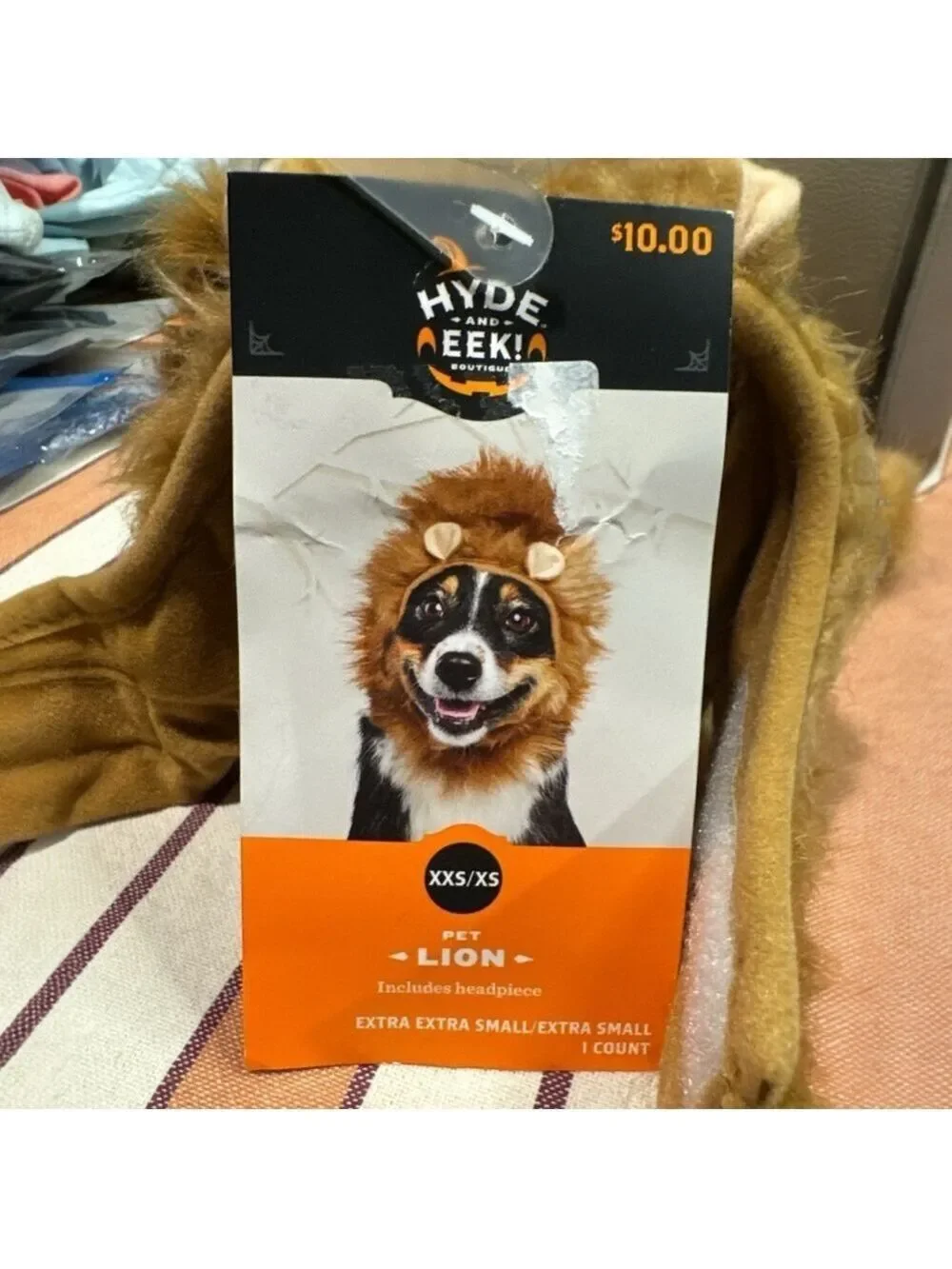 Hyde and EEK Boutique Lion Ruff Headwear XXS/XS